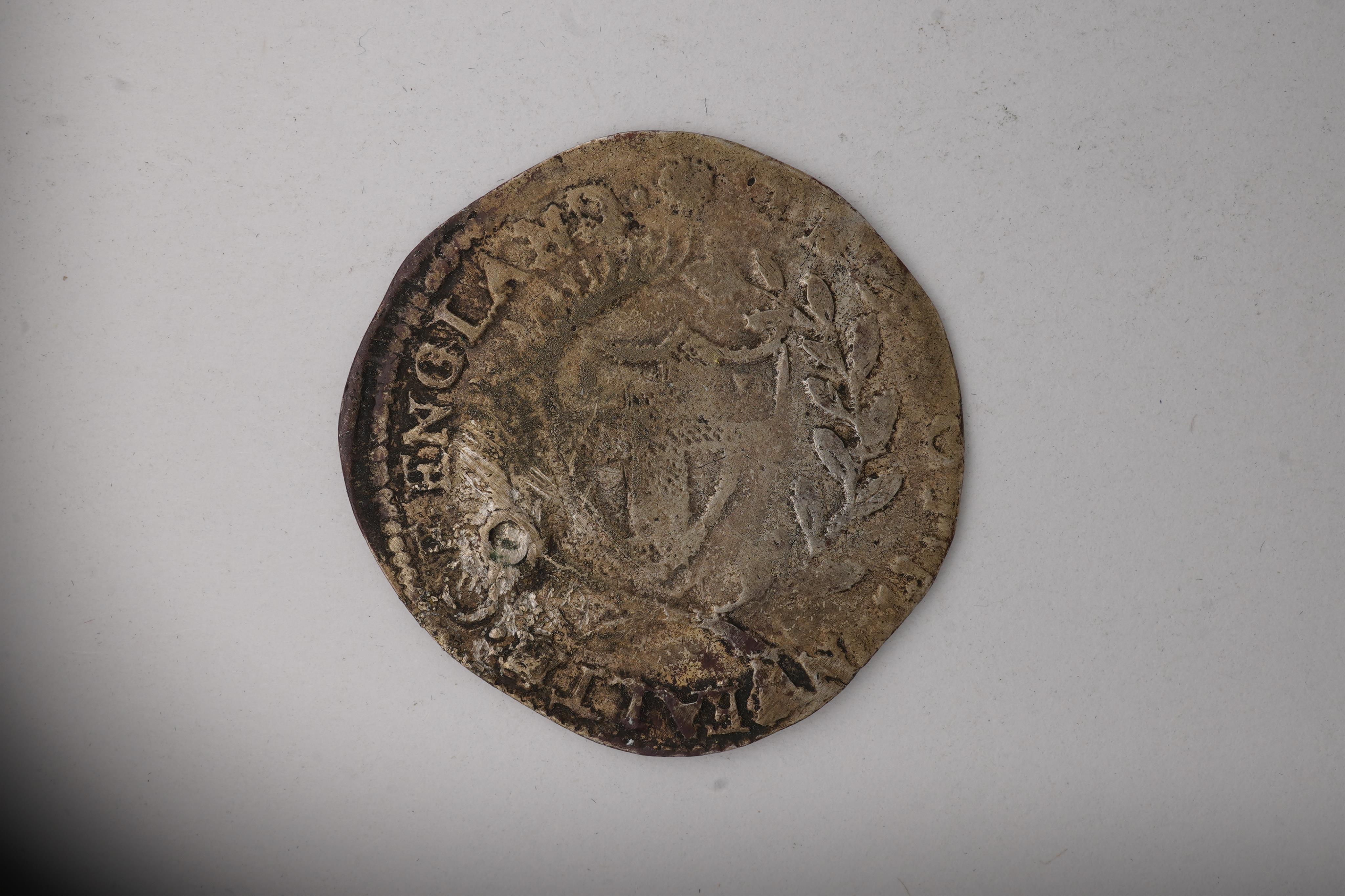 British hammered coins, Commonwealth, silver shilling, 1653, fake?